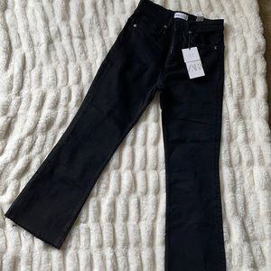 NWT High Rise Straight Leg Zara Jeans